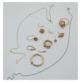 14KT Yellow Gold Lot Scrap 10.7 grams