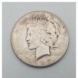 1923 Silver Peace Dollar Sterling