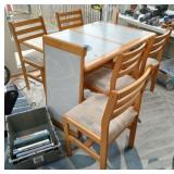 Tile Top Extension Table & 6 Chairs
