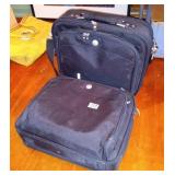 2 Dell Computer Canvas Bags Semi Hard Case