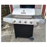 Master Force Stainless Steel 4 Burner Grill & Tank