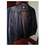 American Outerwear Leather Riding Jacket Coat XXL