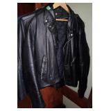 Harley Davidson MotorcycleLeather Coat Jacket R50