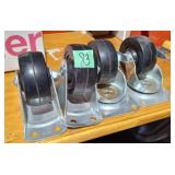 4 NEW dolly Wheels