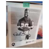 Washinton Redskins Darrell Green Autograph Photo