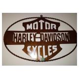 Harley Davidson Metal Sign Wall Art