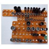 Group Sockets 1/2' 3/8' Metric Tools