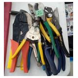 Pliers Wire Stripers Vise Grips Tool LOT