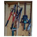 Tree Loppers Bow Saw Hedge Trimmer Tool LOT