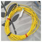 Indoor Outdoor Yellow Extension Cord