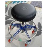 Heavy Duty Adjustable Rolling Stool