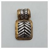 Sterling Silver Cable Pendant Yurman INSPIRED