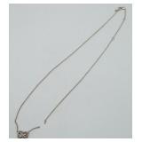 Sterling Silver Infinity Heart Necklace Pandora