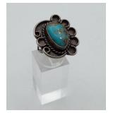 VTG Navajo Native American Turquoise Ring