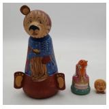 Polish The Roll Matryoshka Nesting Bear Doll
