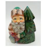 Father Frost Santa Claus Russian Wood Painted 5'