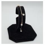 Sterling Silver Pearl Bracelet