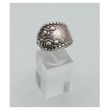 Sterling Silver Spoon Ring