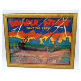 Bomber Attack Fight the Enemy Board Game Top FRAME