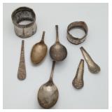 89 GRAMS Scrap Sterling Silver Spoon Bowl Other pc