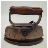 Asbestos Model 72-B Cast Sad Iron with Handle