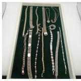 Quality Bracelet Lot Costume Tennis Jewelry CZ