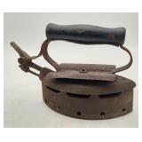 Coal Steam Cast Iron Sad iron Farm Primitive