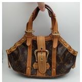 FAUX Luis Vuitton Theda PM Bag Monogramed Handbag
