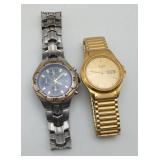 2 Pulsar Chronograph & Day Date Watches