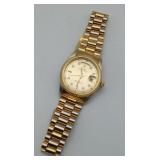 FAUX Rolex President Men's Gold Color Band