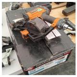 Ridgid Coil Nailer & Nails Roofing Gun