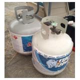 2 Propane Gas Tanks For Grill