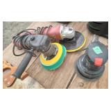 Right Angle Grinders with Buffing Pads 3pcs