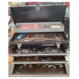 Husky Tool Box Sockets Various Sizes Metal Drawers