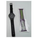 Black Fashion Watch Analog Wristwatch