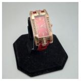 Ladies Gemmed Rhinestone Quartz Watch