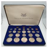 Coins of 20th Cent Morgan Peace Silver Eagle Set