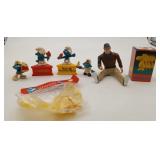 A-Team Action Figure Smurfs Woodstock VTG Toys