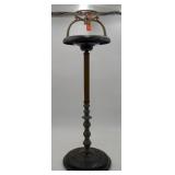 Smoking Stand Ashtray Scroll Deco Pedestal Style