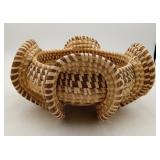 Sweetgrass Gullah Elephant Ear Basket