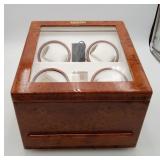 Steinhausen Quadra Head Watch Winder Case WORKS