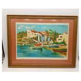 Vial-Hugas Signed Lithograph Port Lligat 210/275
