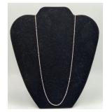 Sterling Silver Snake Chain Necklace 8 grams