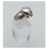 Sterling Silver Heart Locket Ring