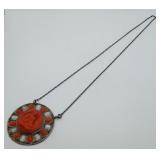 Tibetan Style Amulet Pendant with Buddha Necklace