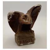 National Eagle Whiskey Advertising Chalk Figure