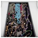 Costume Jewelry Amethyst Necklace Bead Bracelets