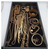 Gold COLOR Necklaces Bracelets Rings COSTUME
