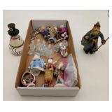 Box LOT  Christmas Santa Nativity Set Snowman