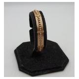 Gold Filled Artisan Wire Bead Bracelet